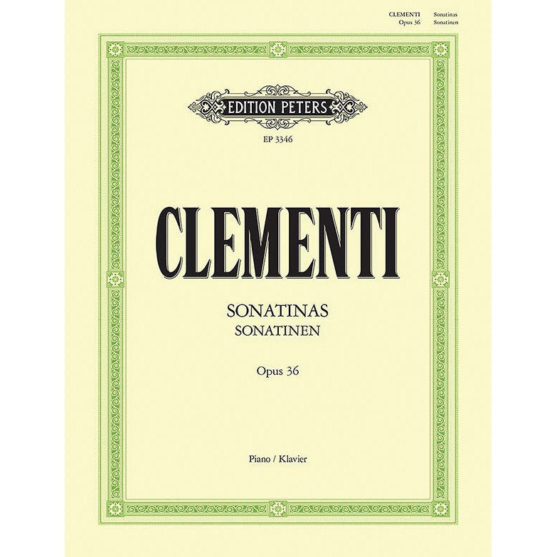 Edition Peters - M. Clementi - 6 Sonatinas Op. 36 For Piano