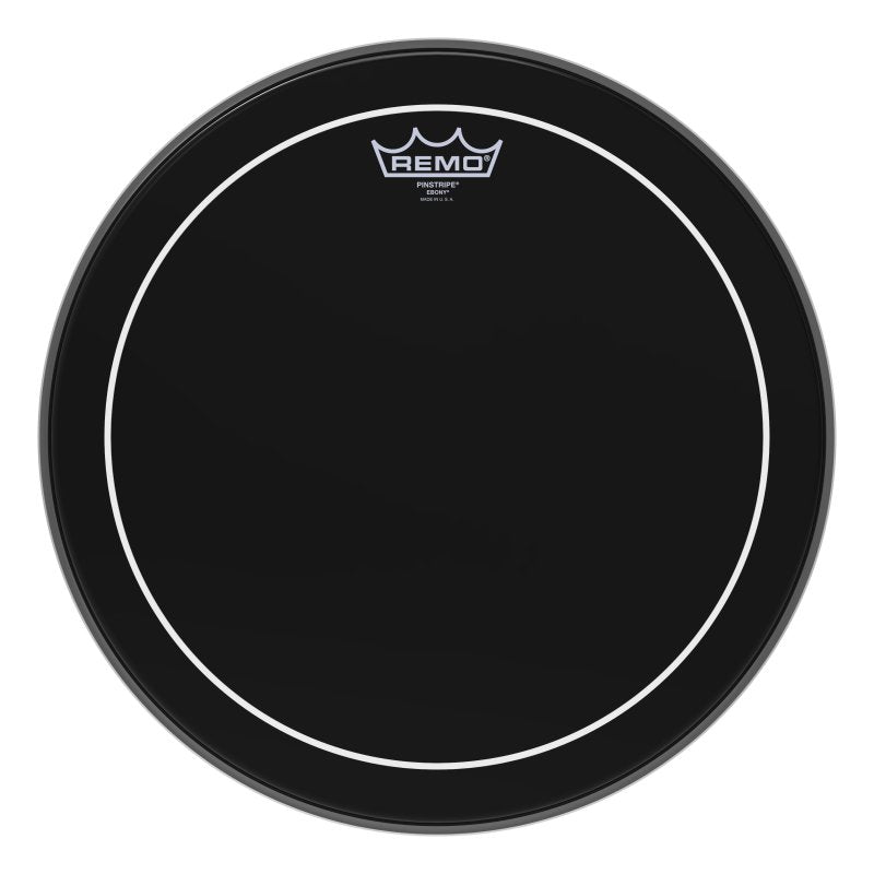 Remo - Pinstripe® Ebony® Drumhead 15" - ES-0615-PS