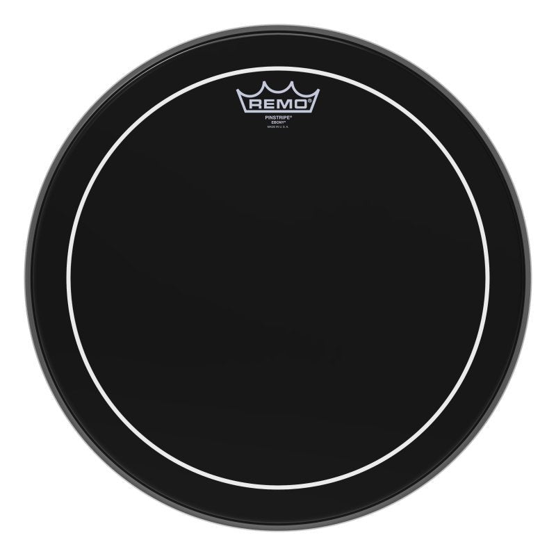 Remo - Pinstripe® Ebony® Drumhead 15" - ES-0615-PS