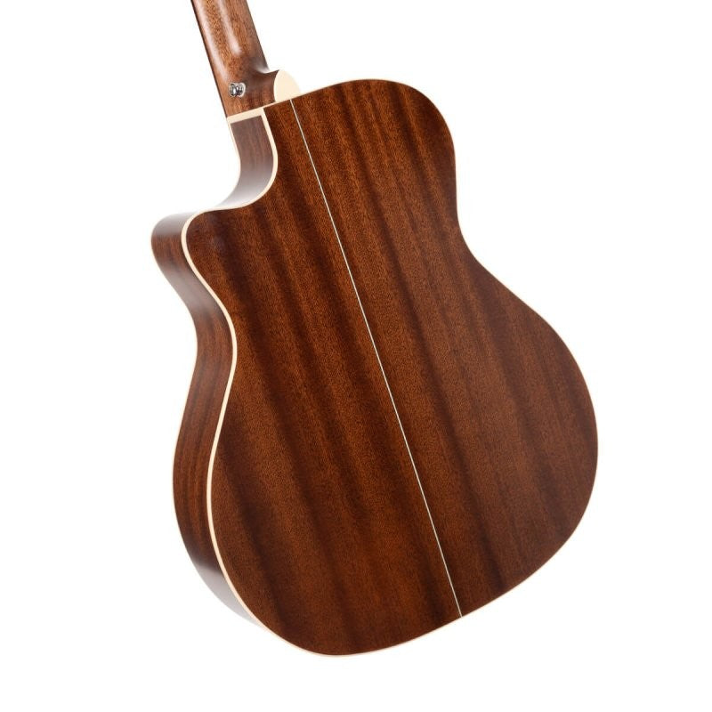 Cort Guitars - Essence Series Grand Auditorium Acoustic Guitar - Natural Semi Gloss - ESSENCEGA4NSG