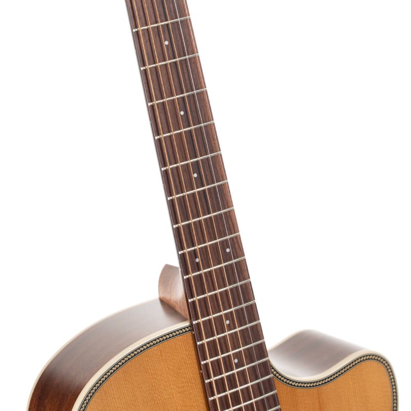Cort Guitars - Essence Series Grand Auditorium Acoustic Guitar - Natural Semi Gloss - ESSENCEGA4NSG