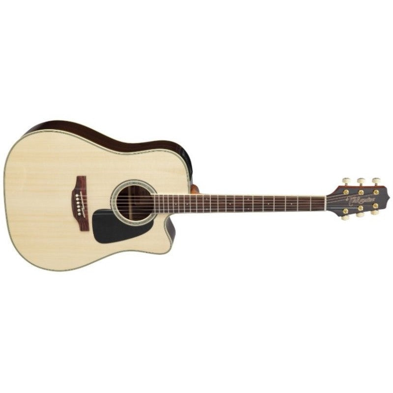 Takamine - Dreadnought Cutaway Acoustic-Electric Guitar, Natural - GD51CE-NAT