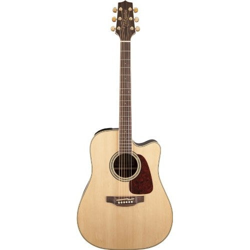 Takamine - Dreadnought Cutaway Acoustic-Electric Guitar - Natural - GD71CE-NAT