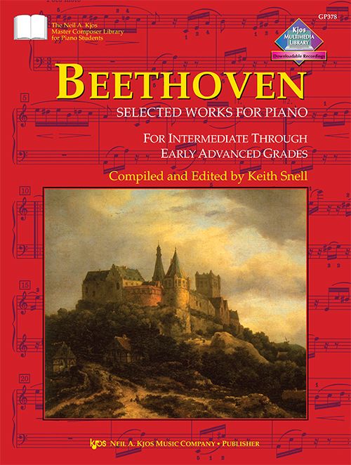 KJOS Master Composer Library - L.V. Beethoven Selected Works For Piano