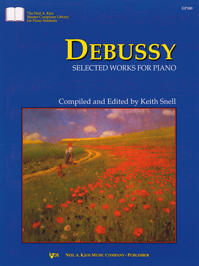 KJOS Master Composer Library - C. Debussy - Selected Works For Piano