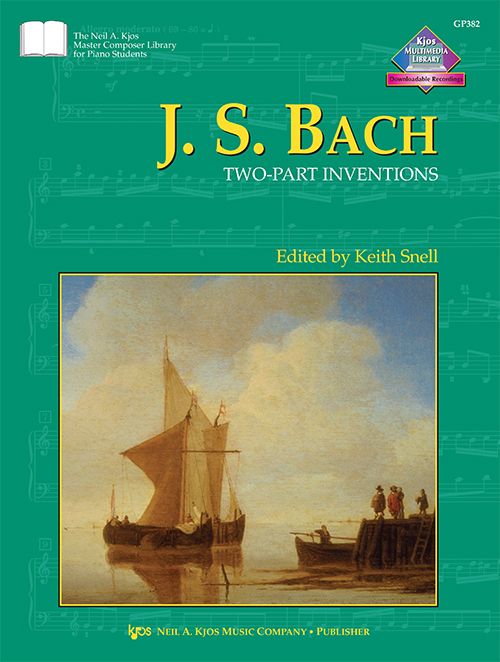 KJOS Master Composer Library - J.S. Bach - Two Part Inventions