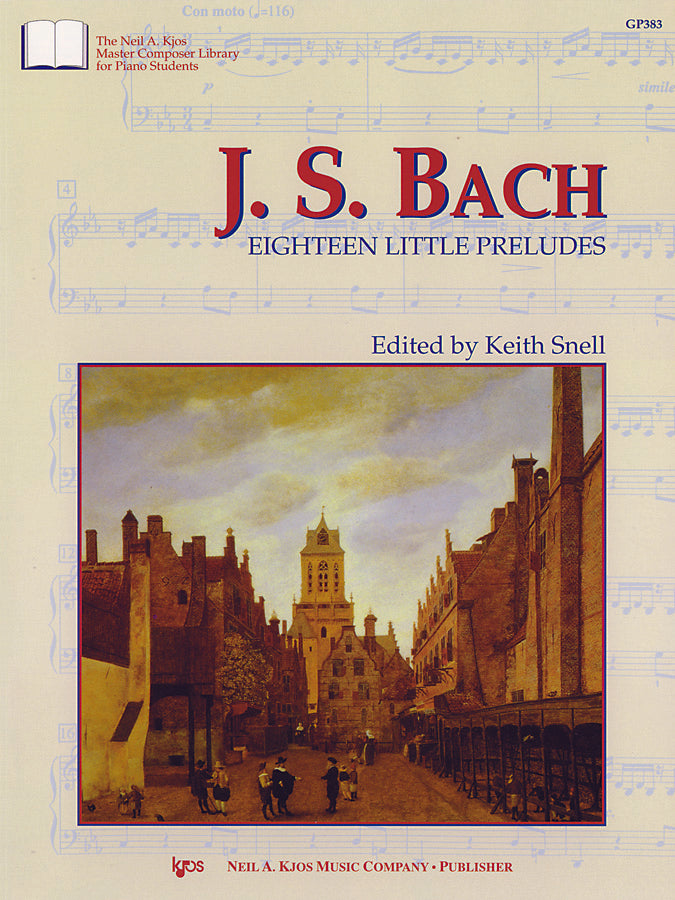 KJOS Master Composer Library - J.S. Bach - Eighteen Little Preludes