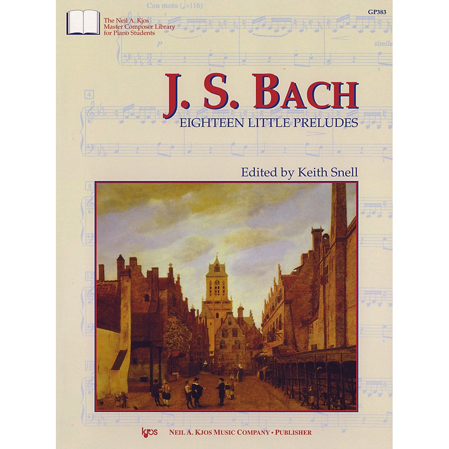 KJOS Master Composer Library - J.S. Bach - Eighteen Little Preludes