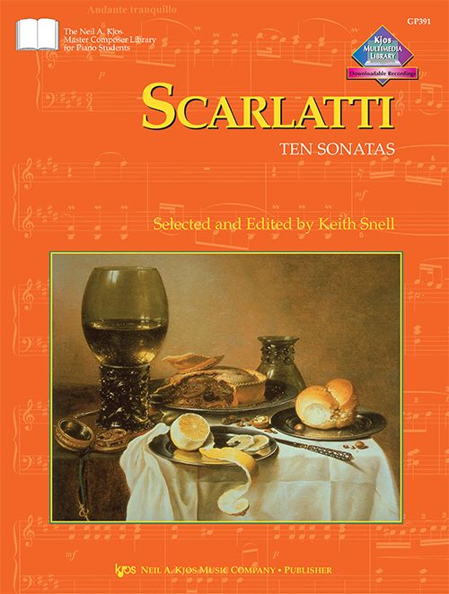 KJOS Master Composer Library - D. Scarlatti Ten Sonatas