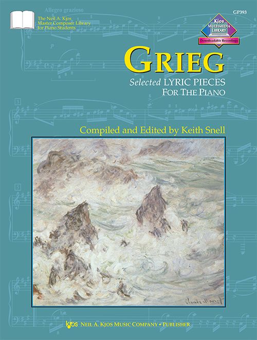 KJOS Master Composer Library - E. Grieg Selected Lyric Pieces For Piano