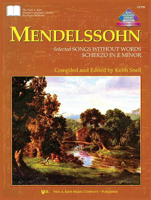 KJOS Master Composer Library - F. Mendelssohn: Selected Songs Without Words Scherzo In E Minor