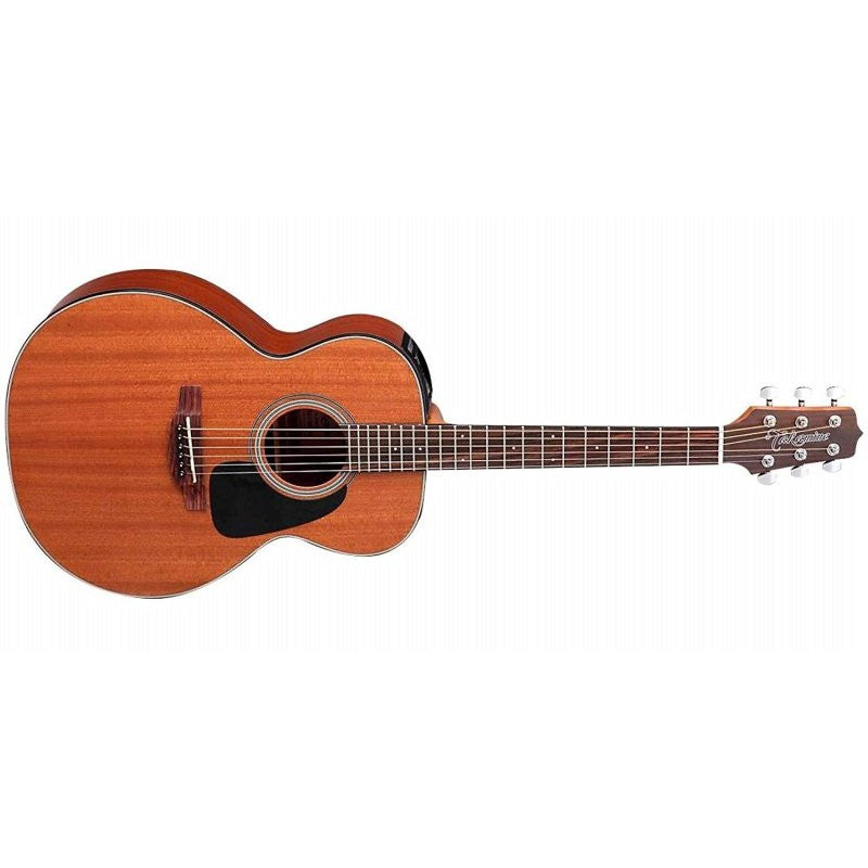 Takamine - Taka-mini Mahogany 3/4 Acoustic-Electric Guitar with Gig Bag - Natural - GX11ME-NS