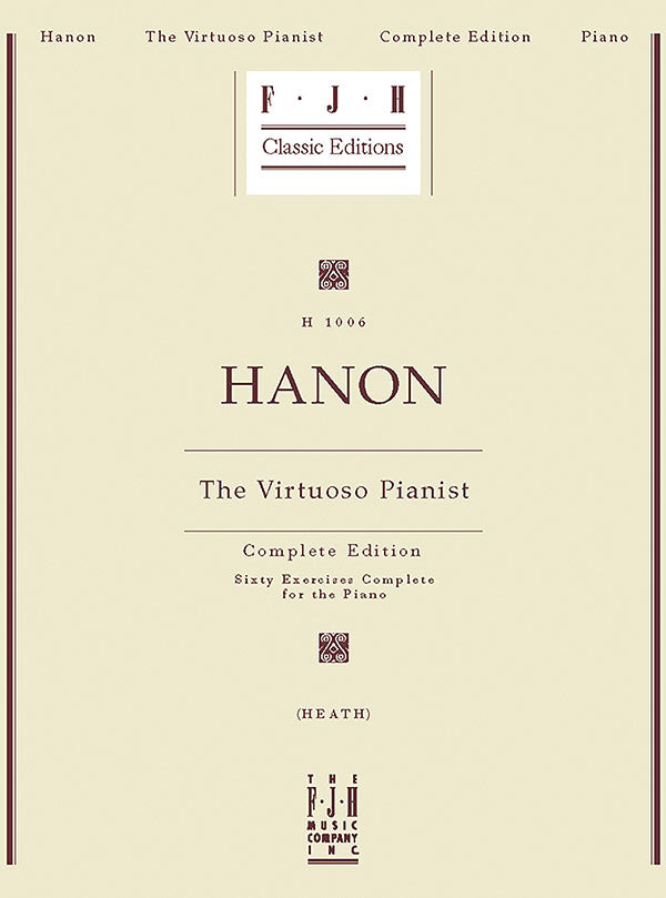 FJH - Hanon: The Virtuoso Pianist, Complete Edition