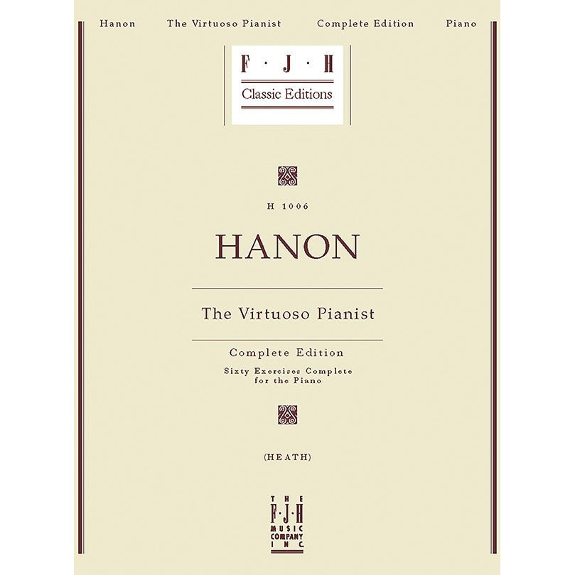 FJH - Hanon: The Virtuoso Pianist, Complete Edition
