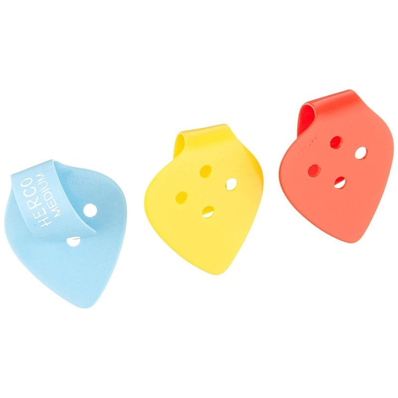 Herco - Flat Thumbpicks - Medium - 3/Player's Pack - HE112P