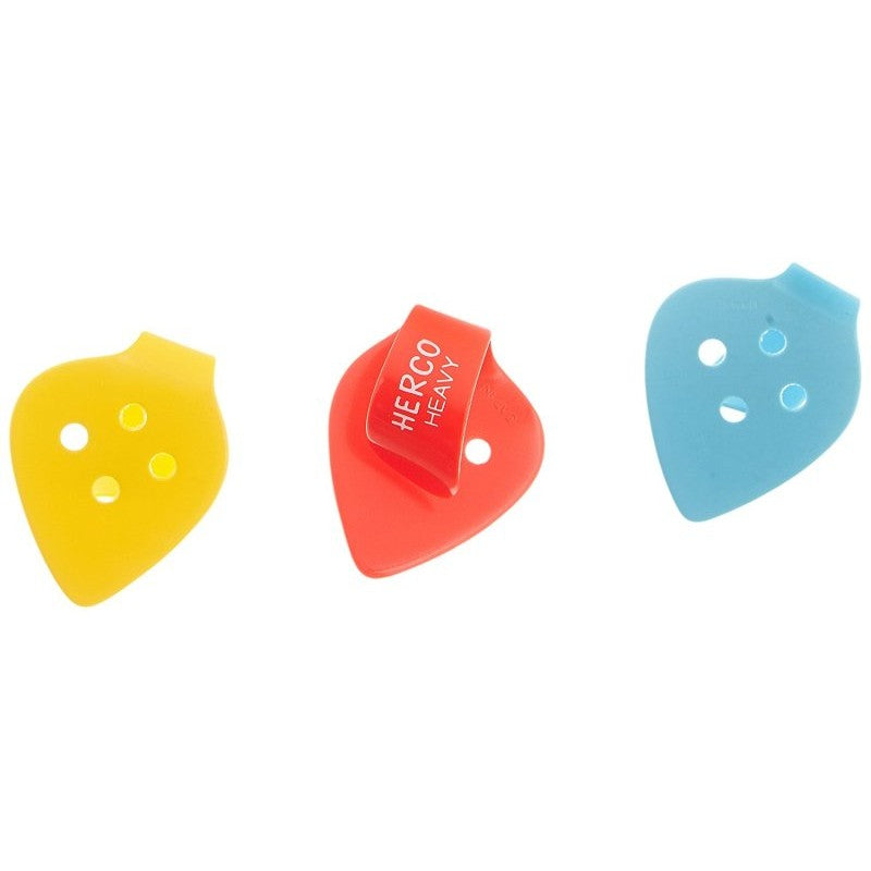 Herco - Flat Thumbpicks - Heavy - 3/Player's Pack - HE113P