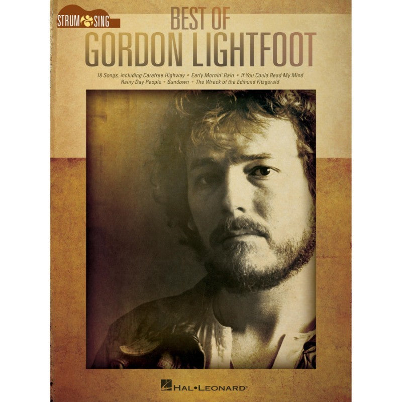 Best of Gordon Lightfoot - Strum & Sing Guitar HL00139393