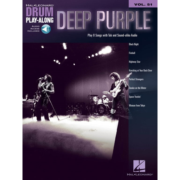 Deep Purple - Drum Play-Along Volume 51 HL00278400
