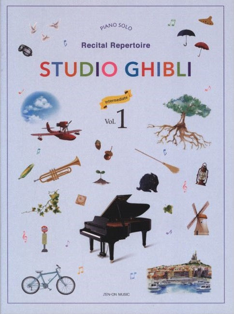 HL00364785 364785 ZN179226 ZO 179226 Schott Music - Studio Ghibli - Piano Solo - Recital Repertoire - Intermediate Vol. 1