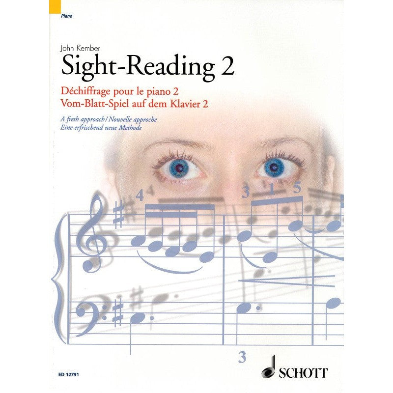 HL49012958 49012958 ED12791 ED 12791 Schott Music - John Kember - Piano Sight-Reading 2 - A Fresh Approach!