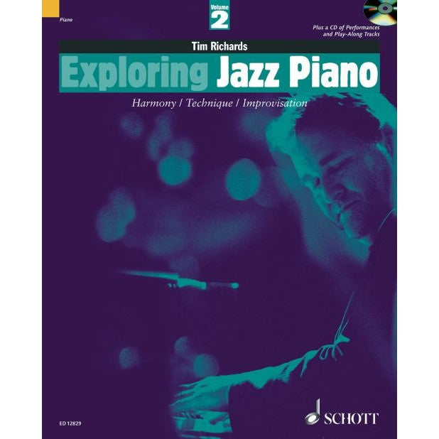 HL49030509 49030509 ED12829D ED 12829D Schott Music - Exploring Jazz Piano - Volume 2