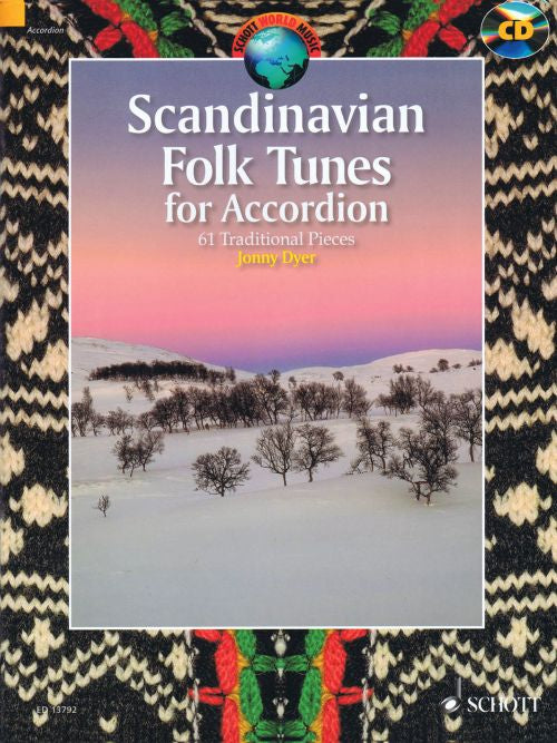 HL49044902 49044902 ED13792 ED 13792 Schott Music - Scandinavian Folk Tunes for Accordion