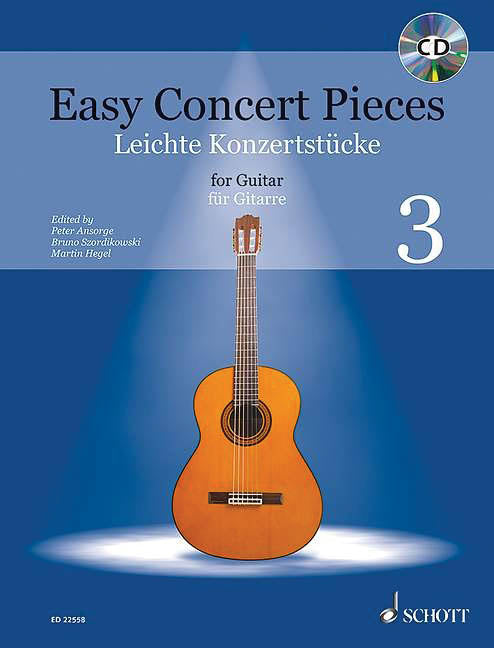 HL49045479 49045479 ED22558 ED 22558 Schott Music - Easy Concert Pieces for Guitar - Volume 3