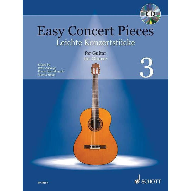 HL49045479 49045479 ED22558 ED 22558 Schott Music - Easy Concert Pieces for Guitar - Volume 3