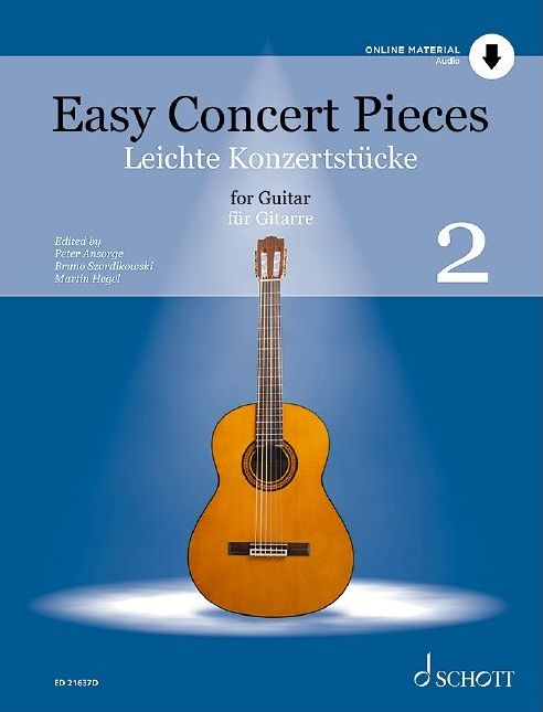 HL49046946 49046946 ED21637D ED 21637D Schott Music - Easy Concert Pieces for Guitar - Volume 2