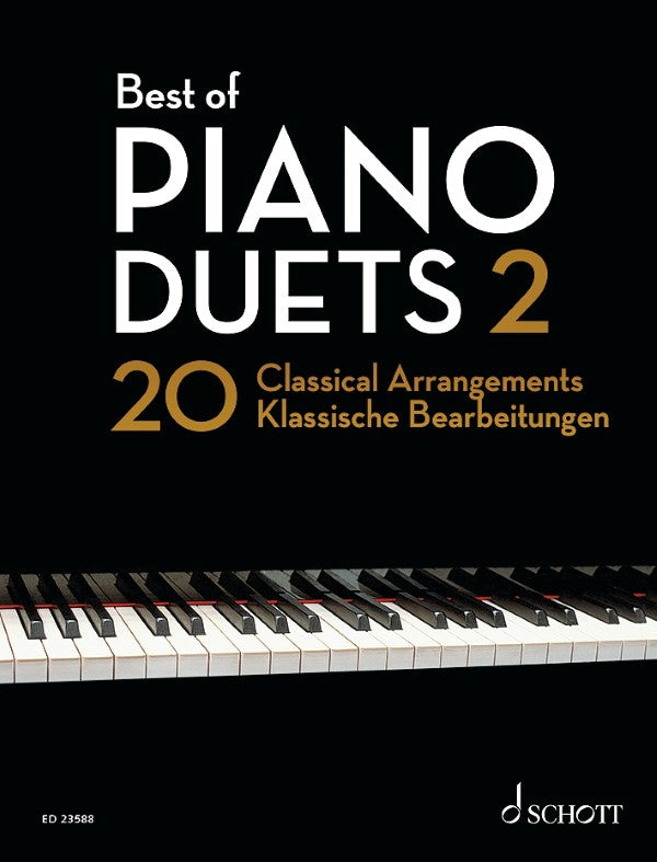 HL49046994 49046994 ED23588 ED 23588 Schott Music - Best of Piano Duets 2 - 20 Classical Arrangements