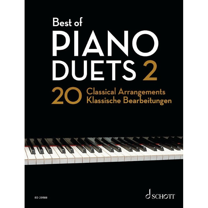 HL49046994 49046994 ED23588 ED 23588 Schott Music - Best of Piano Duets 2 - 20 Classical Arrangements