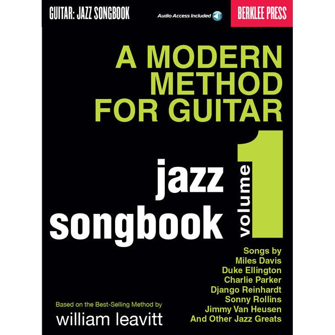 William Leavitt A Modern Method for Guitar Jazz Songbook, Vol.