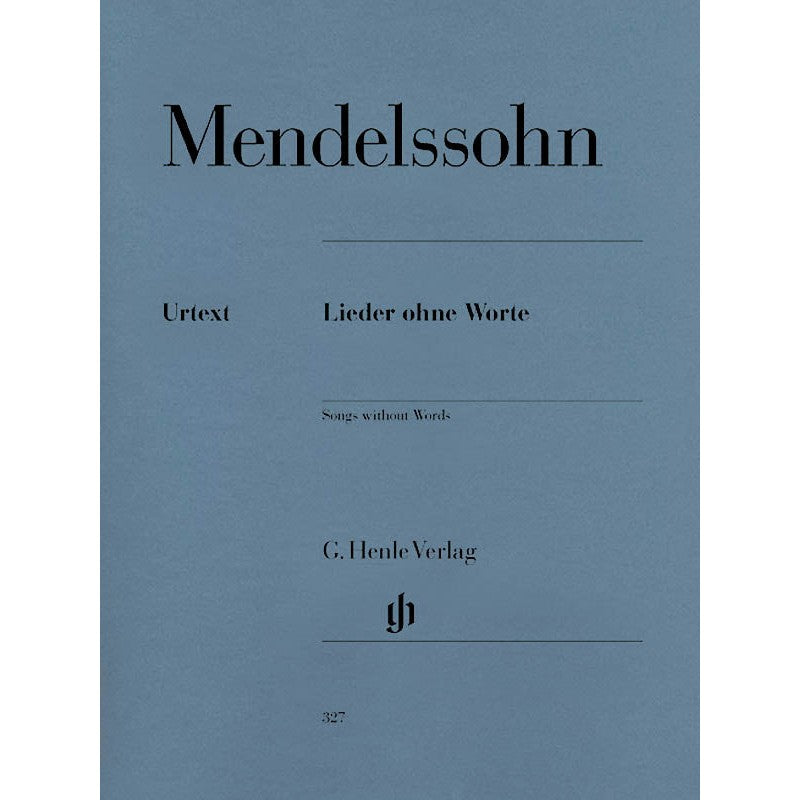 HL51480327 51480327 HN327 HN 327 G. Henle Verlag - F. Mendelssohn - Songs without Words