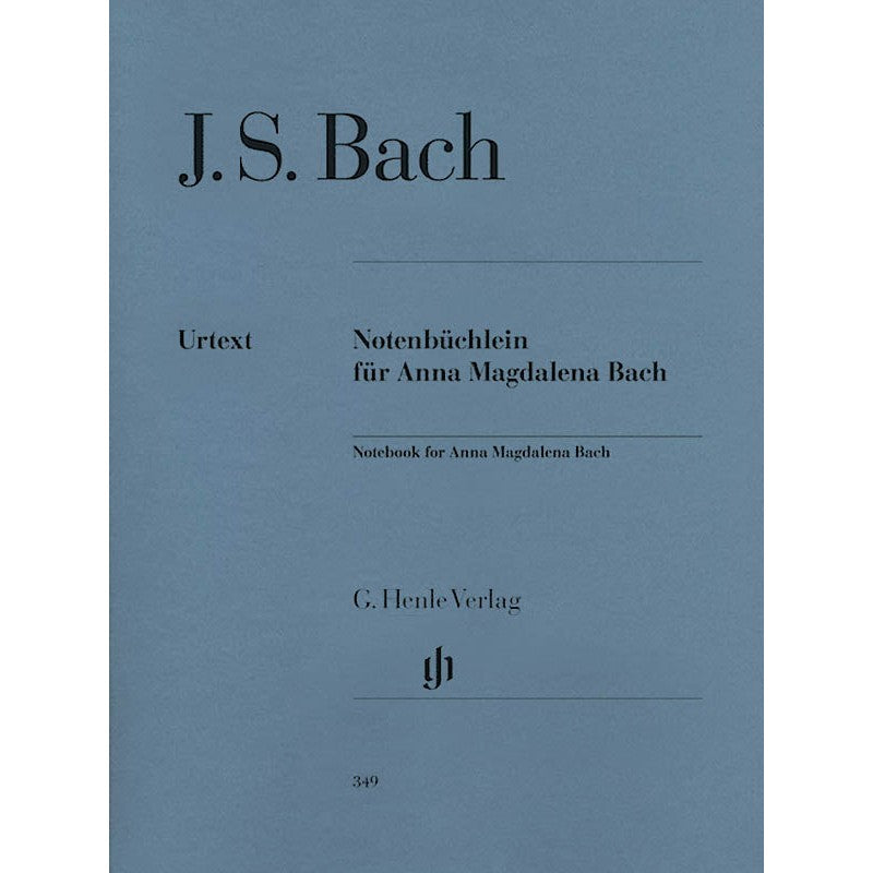 HL51480349 51480349 HN349 HN 349 G. Henle Verlag - J.S. Bach - Notebook for Anna Magdalena Bach