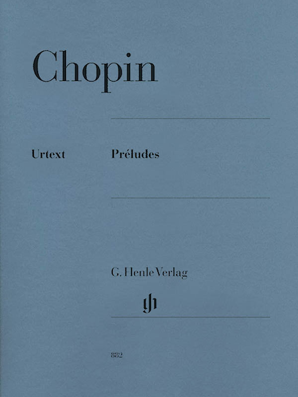 HL51480882 51480882 HN882 HN 882 G. Henle Verlag - F. Chopin - Préludes