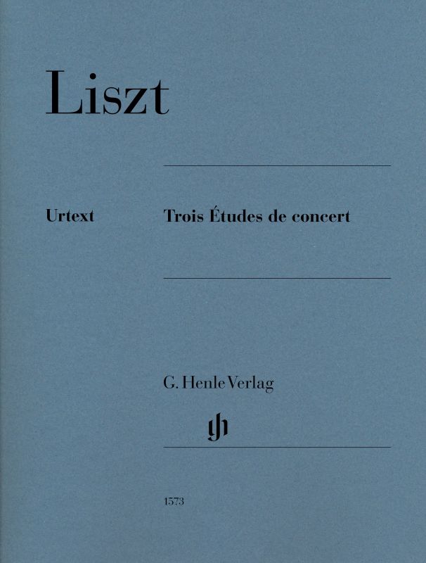 HL51481573 51481573 HN1573 HN 1573 G. Henle Verlag - F. Liszt - Trois Études de concert