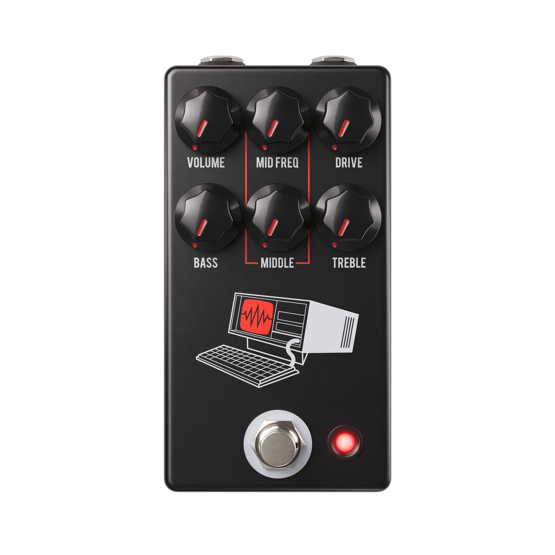 JHS - Hard Drive Modern Distortion - Black – Steve's Music Store