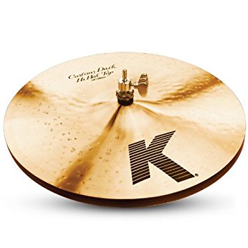 Zildjian - K0944 14" K Custom Dark HiHat Top Cymbal - K0944