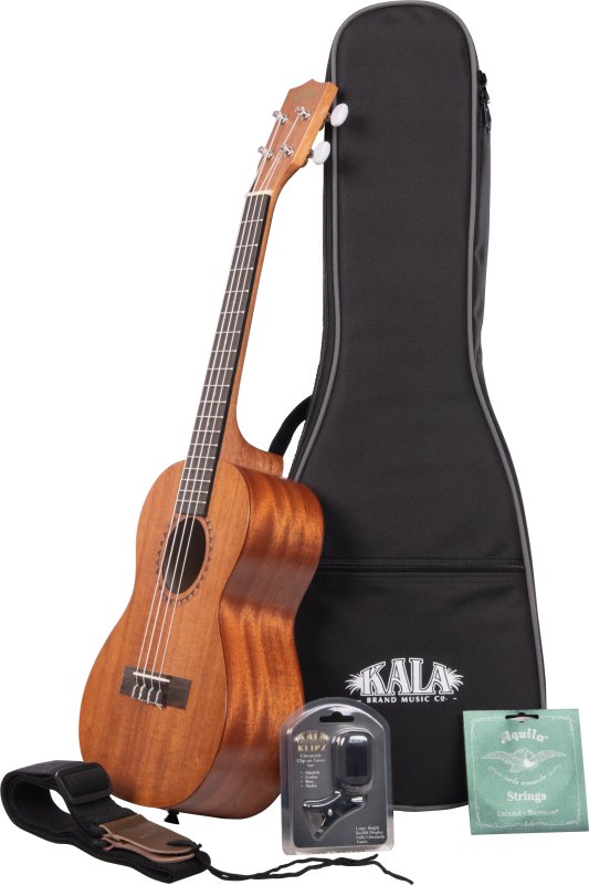 KALA - Tenor KA-15 Series Ukulele Bundle - KA-15T-BNDL