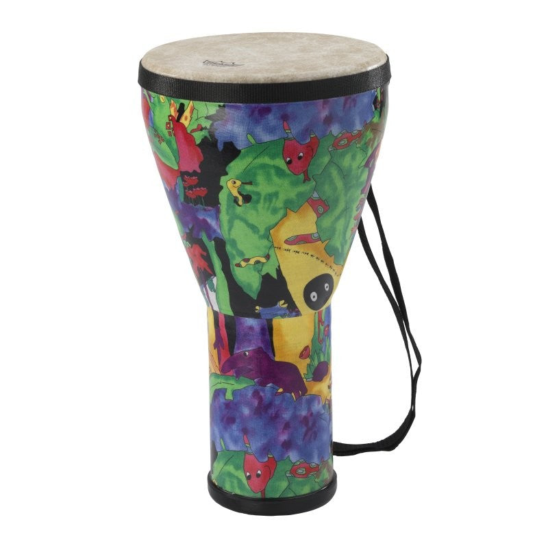 Remo - Kids Percussion® Djembe Drum - Fabric Rain Forest, 8" - KD-0608-01