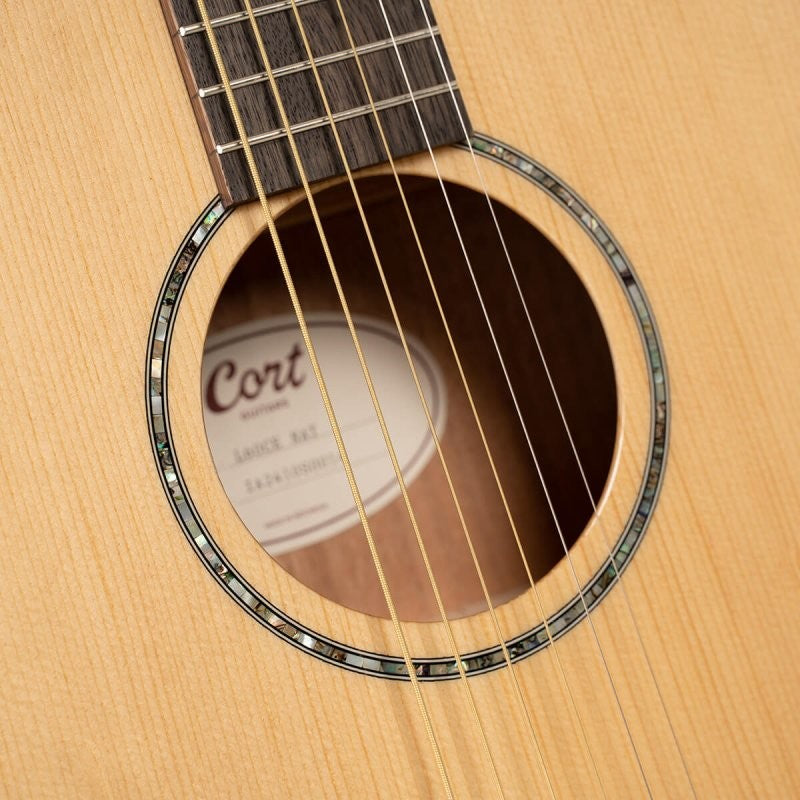 Cort Guitars - Luce Series Acoustic/Electric Guitar, Natural Gloss - L60CE-NAT