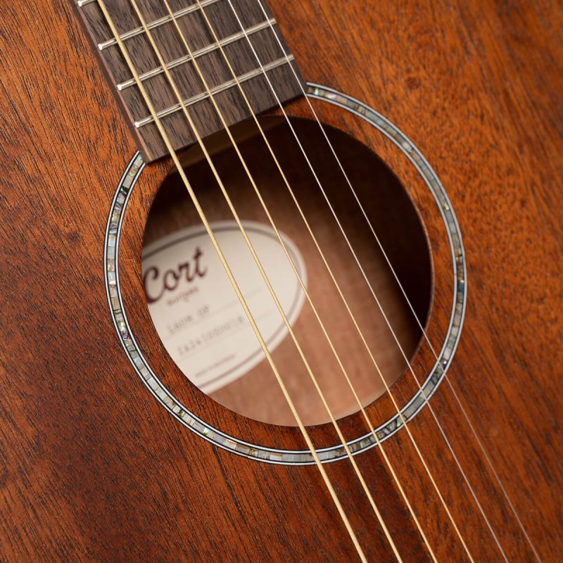 Cort Guitars - Luce Series Acoustic Guitar, Mahogany Open Pore - L60M-OP