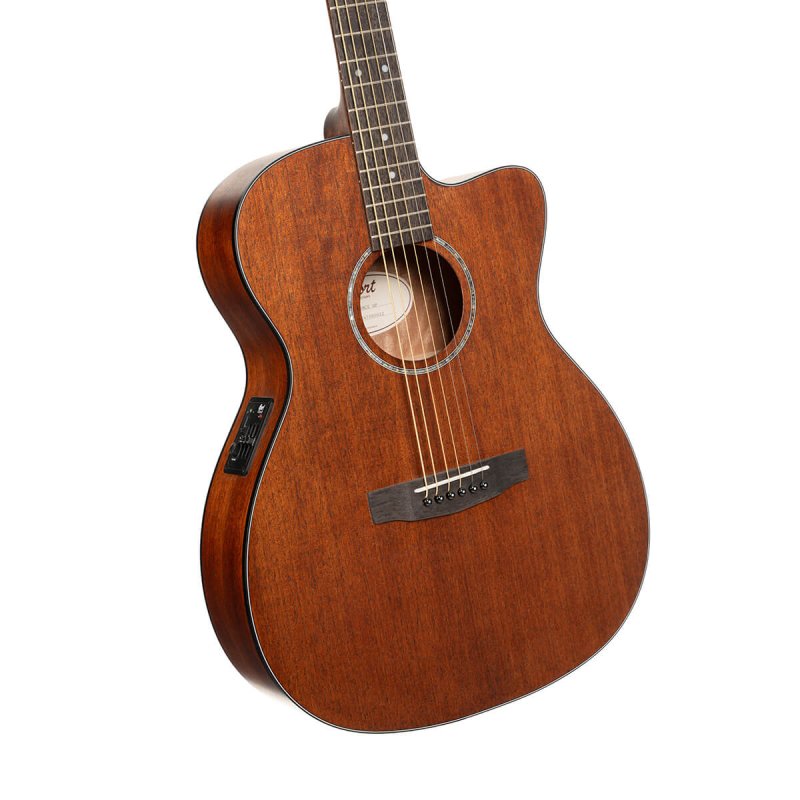 Cort Guitars - Luce Series Acoustic/Electric Guitar, Mahogany Open Pore - L60MCE-OP