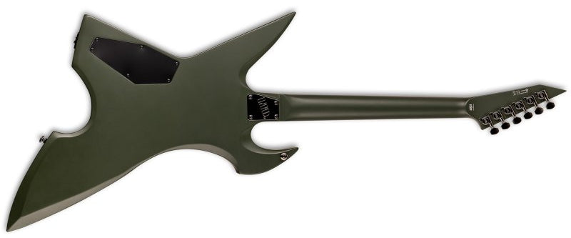 ESP - Max-200 RPR Electric Guitar, Military Green Satin - LMAX200RPRMGS