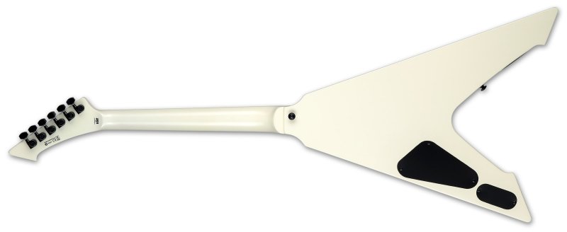 ESP - LTD James Hetfield Vulture Electric Guitar - White - LVULTUREOW