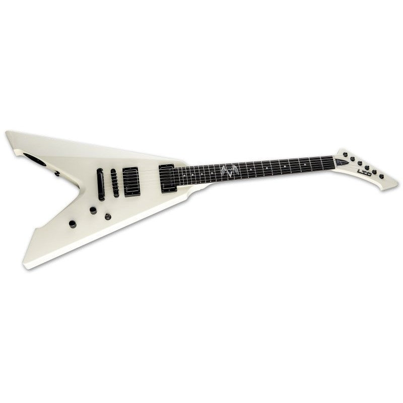 ESP - LTD James Hetfield Vulture Electric Guitar - White - LVULTUREOW