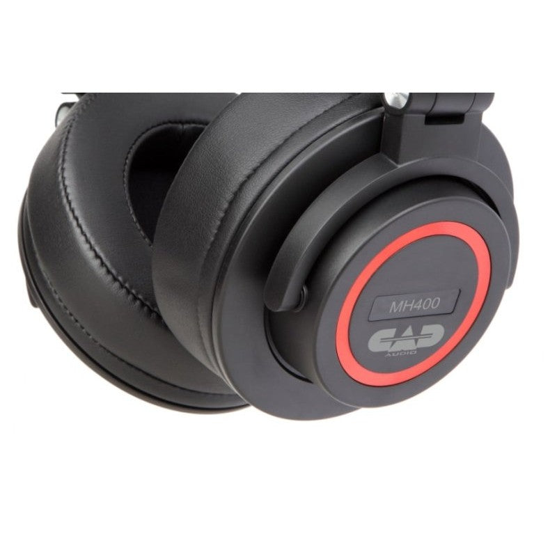 CAD - Closed-Back Studio Headphones With 50mm Drivers, Black - MH400
