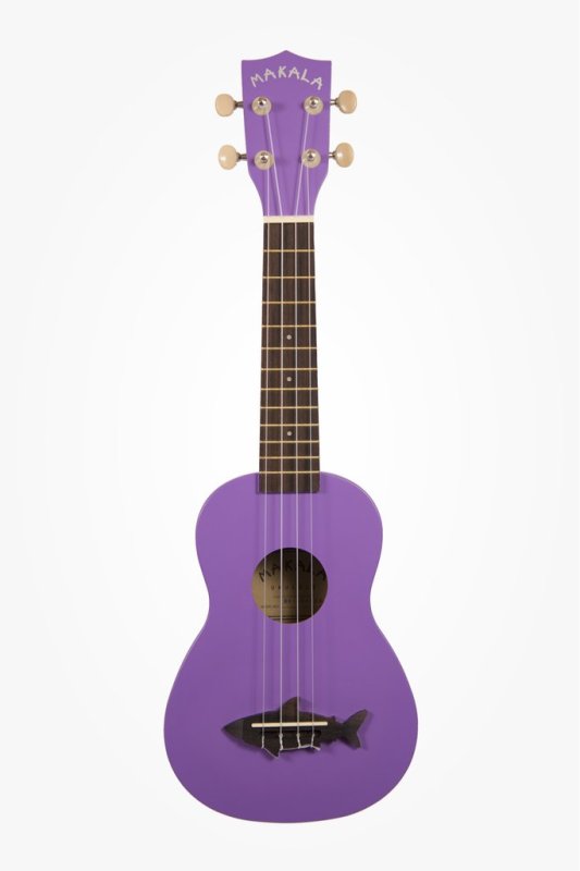 KALA - Sea Urchin Purple Soprano Shark Ukulele - MK-SS-PUR