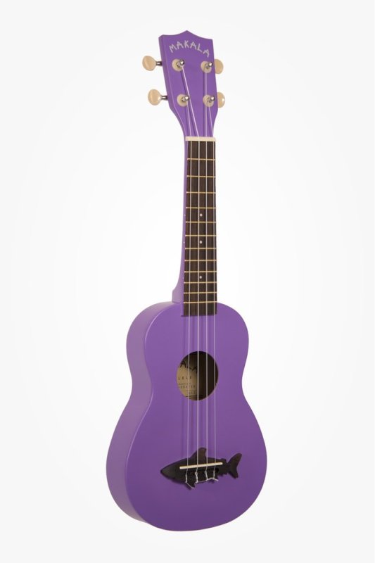 KALA - Sea Urchin Purple Soprano Shark Ukulele - MK-SS-PUR