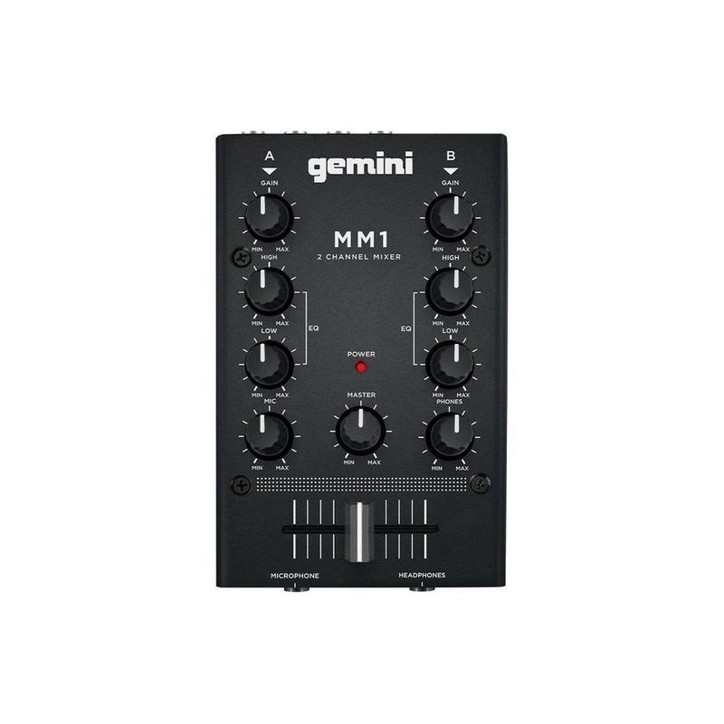 Gemini - 2-channel Pocket-sized DJ Mixer - MM1